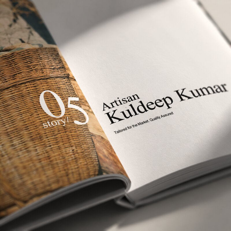 Story 05, Artisan Kuldeep Kumar.