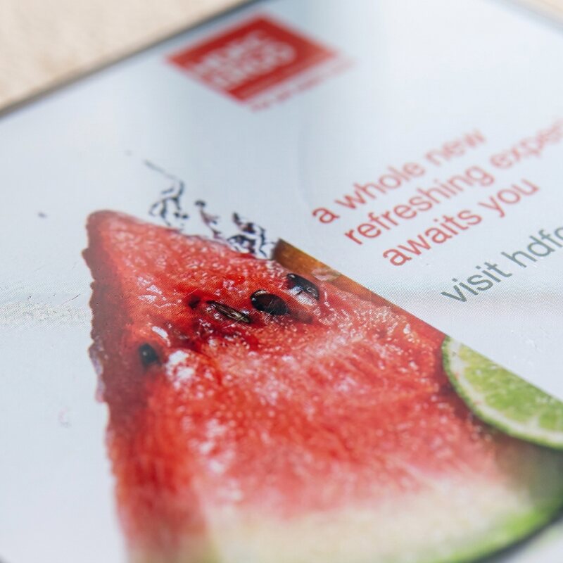 Fruit and water, for renewal.