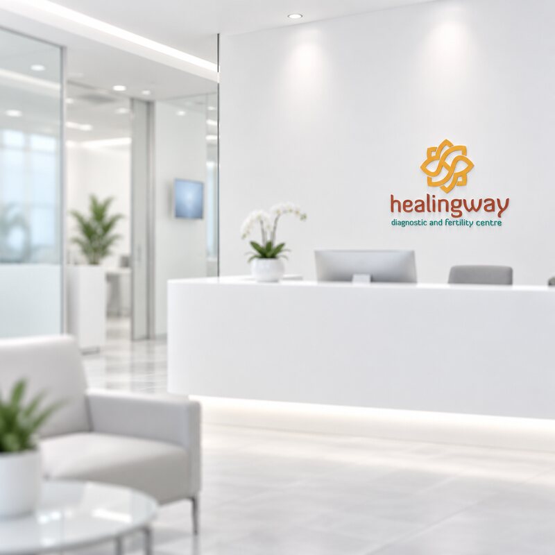 Reception, the first thing a patient sees.