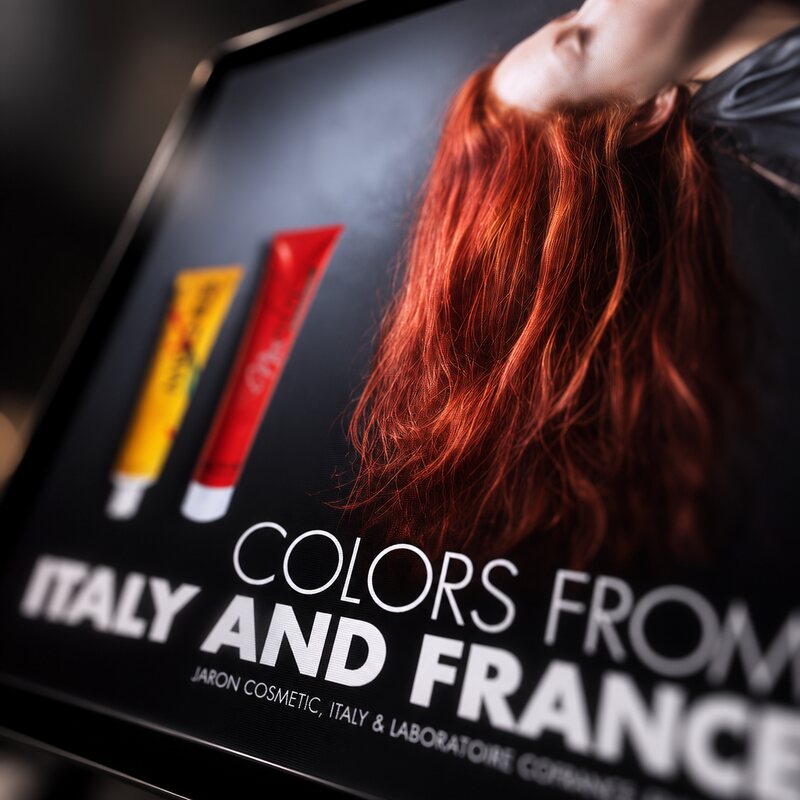 Colours from Italy and France, close.