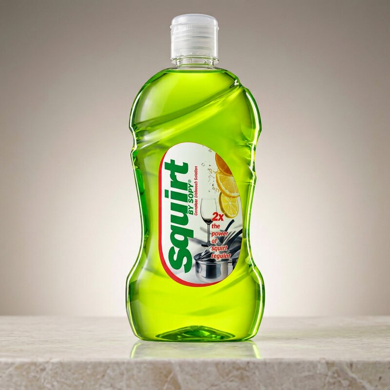 The bottle, on its own.